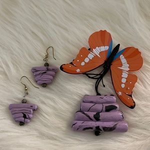 Earrings & Necklace Set